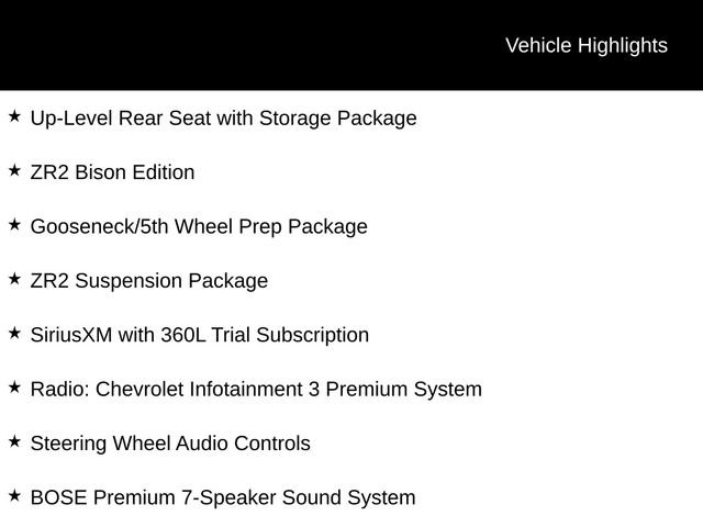 Used 2025 Chevrolet Silverado 2500 ZR2 w/ ZR2 Bison Edition image 25