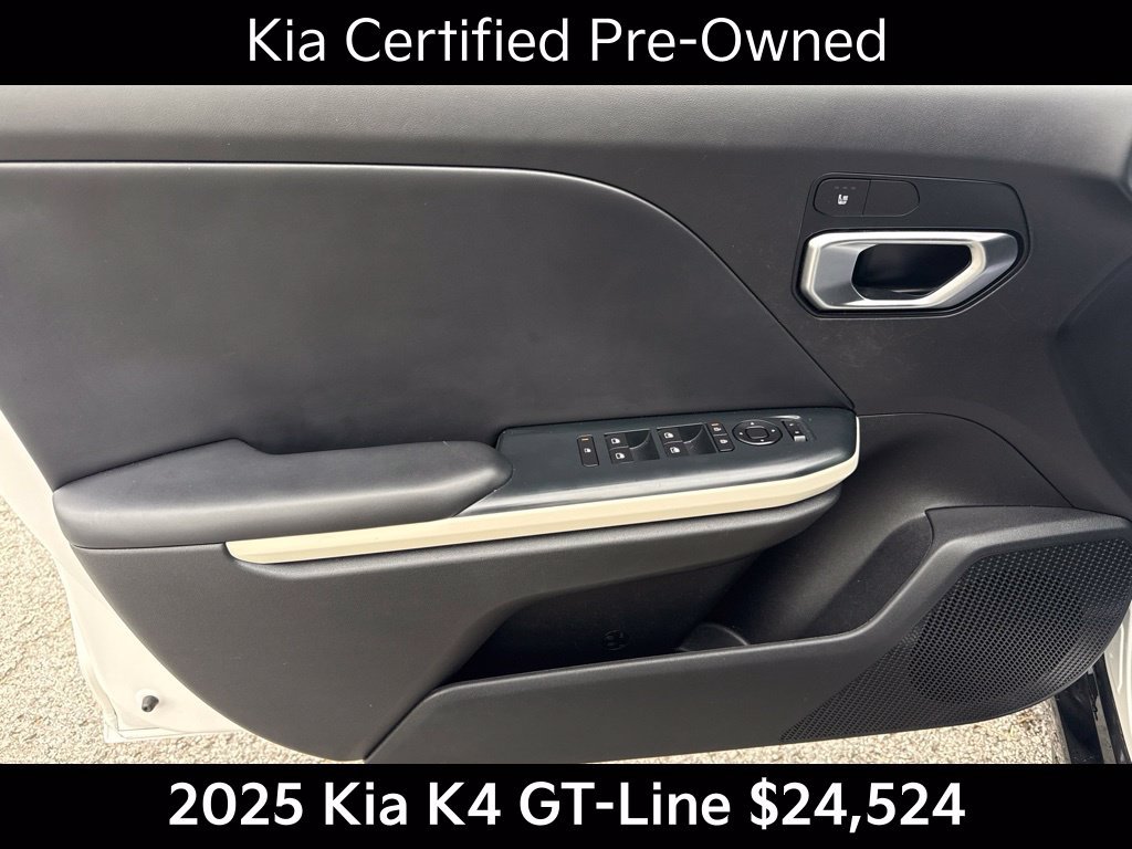 Certified 2025 Kia K4 GT-Line w/ GT-Line Sunroof Package FWD image 12