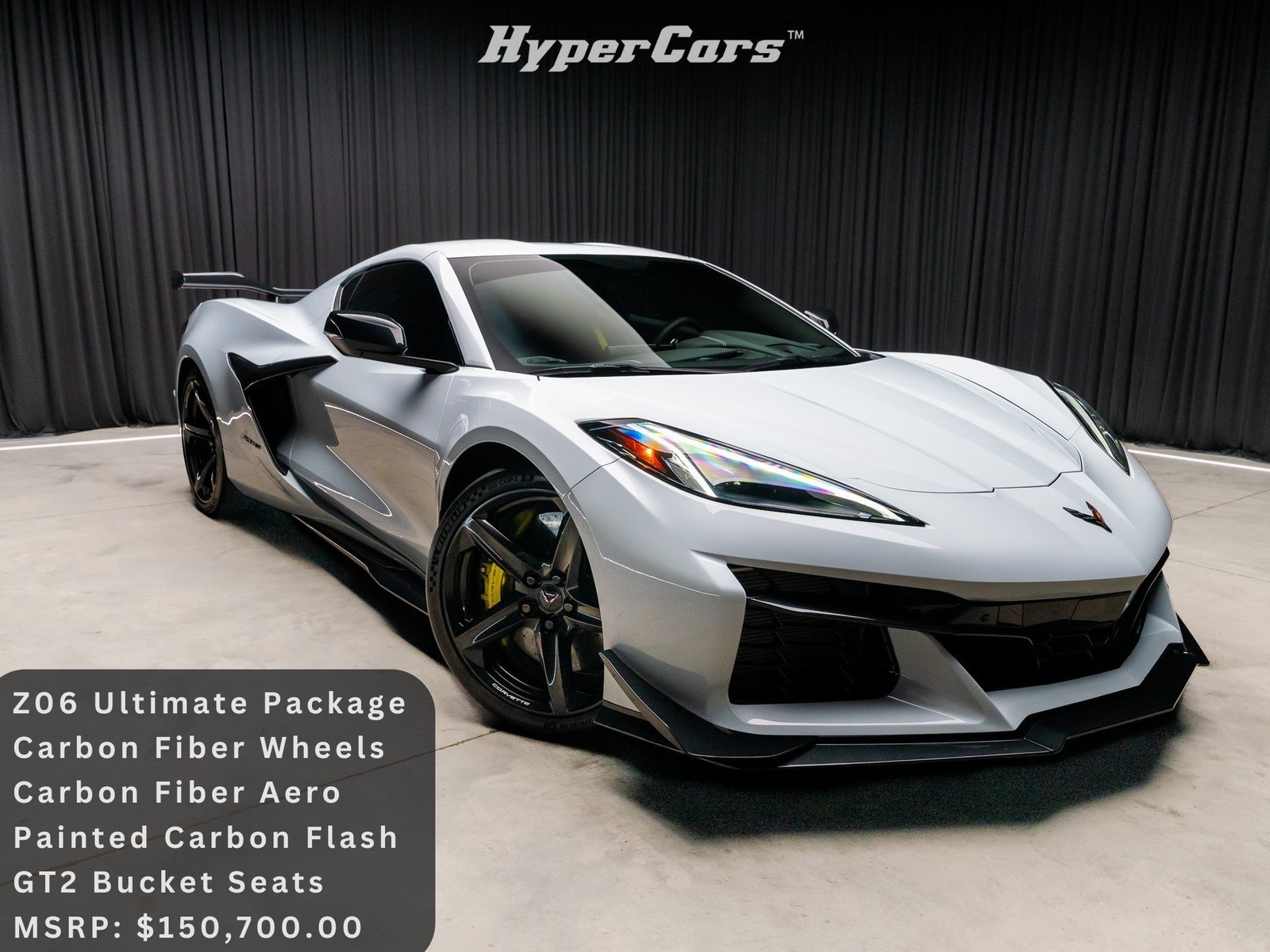 Used 2023 Chevrolet Corvette Z06 w/ Z07 Performance Package image 1