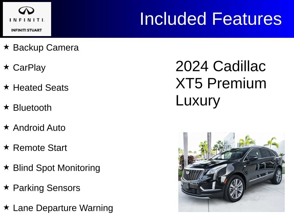 Used 2024 Cadillac XT5 Premium Luxury AWD/4WD image 2