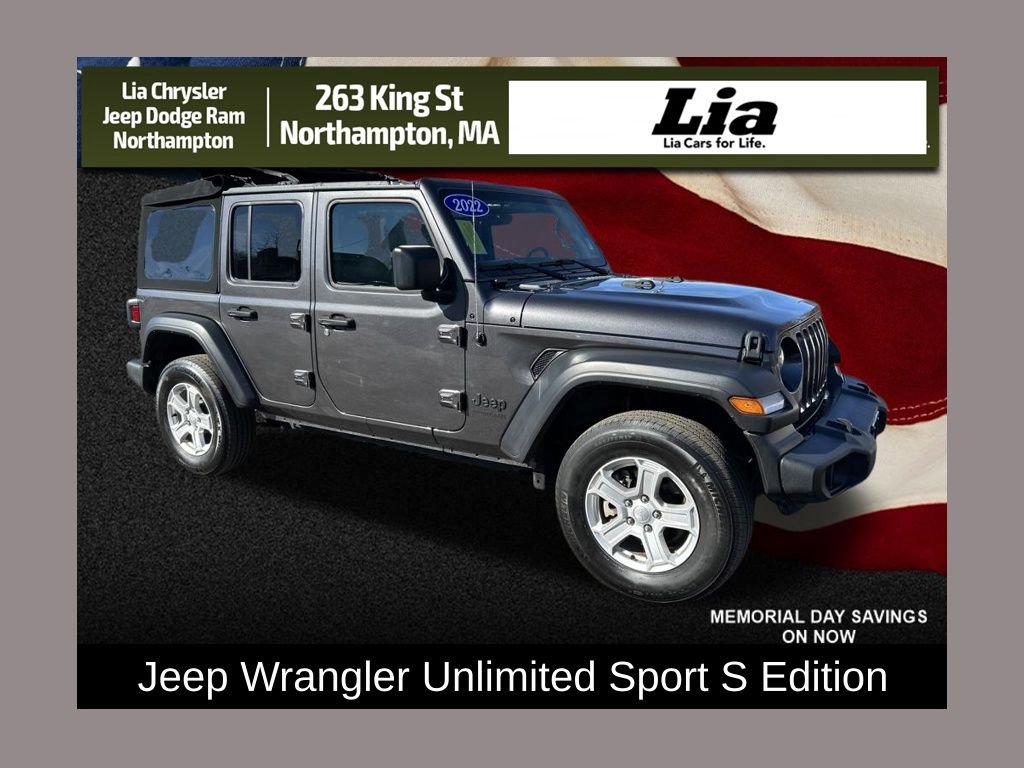 Used 2022 Jeep Wrangler Unlimited Sport