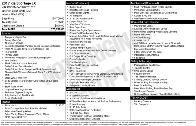 Used 2017 Kia Sportage LX image 13