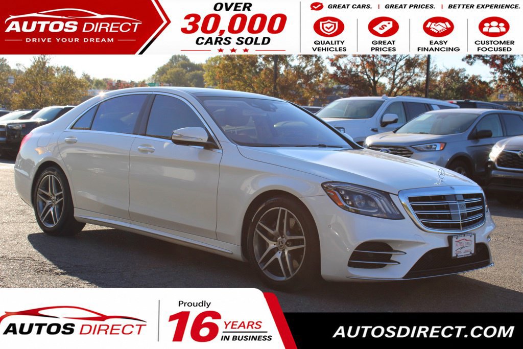 Used 2019 Mercedes-Benz S 560 4MATIC Sedan image 1