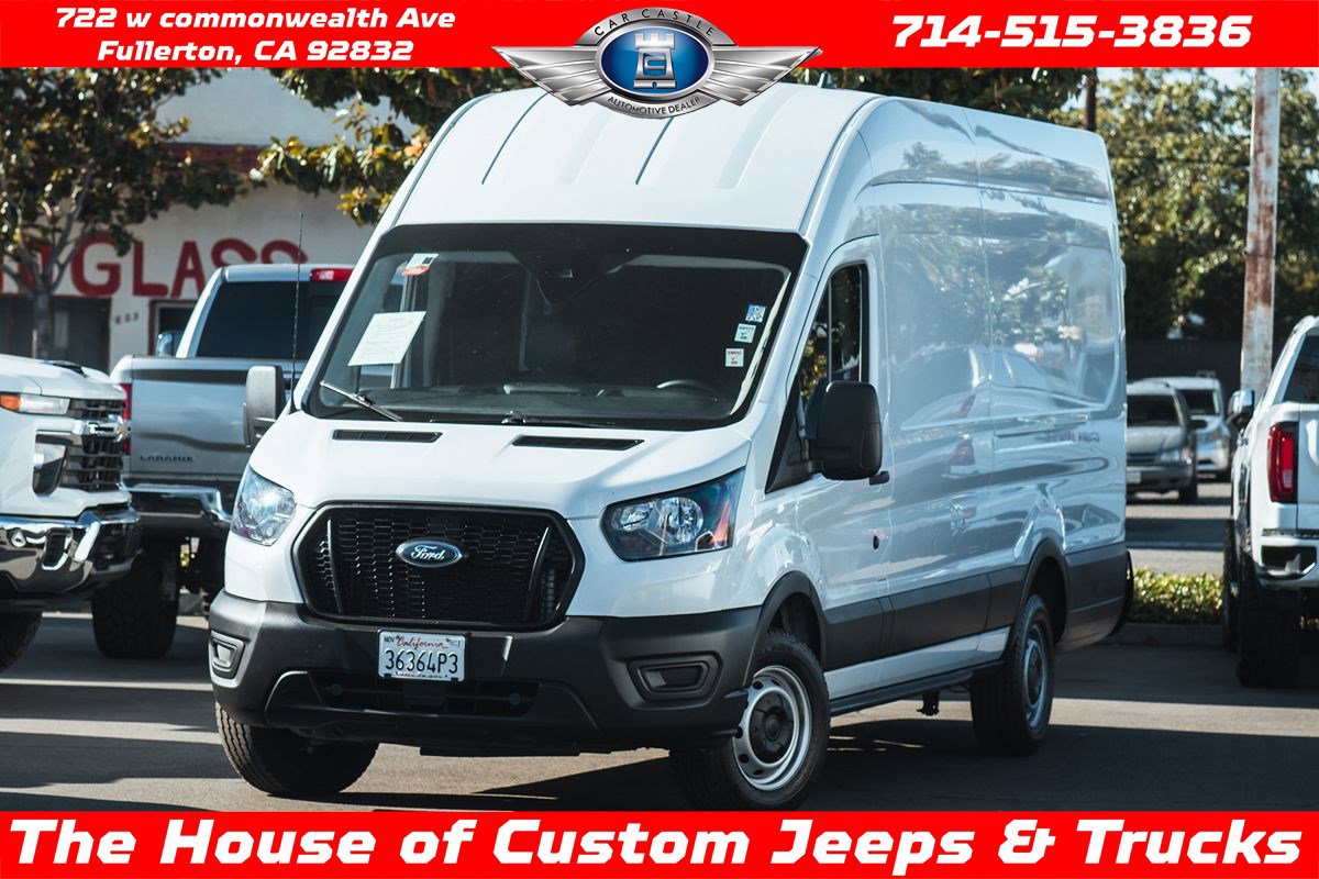 Used 2022 Ford Transit 250 148 High Roof Extended w/ Load Area Protection Package image 1
