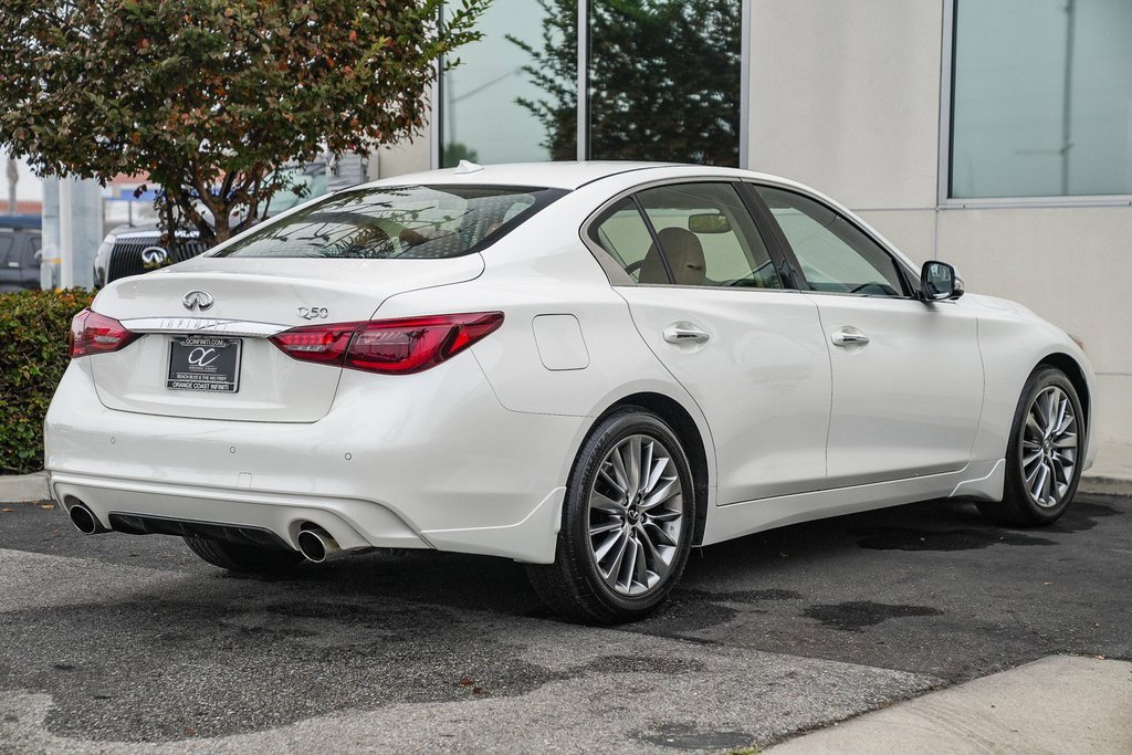 Certified 2024 INFINITI Q50 Luxe w/ Cargo Package image 6