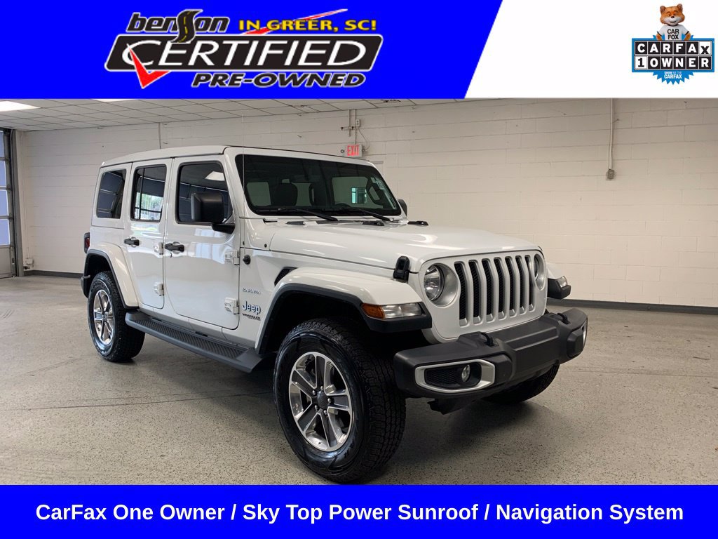 Certified 2022 Jeep Wrangler Unlimited Sahara w/ Cold Weather Group