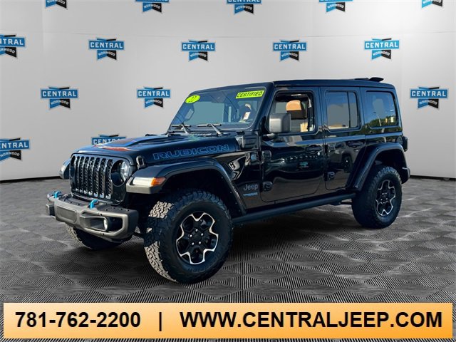 Used 2022 Jeep Wrangler Unlimited Rubicon 4xe w/ Steel Bumper Group