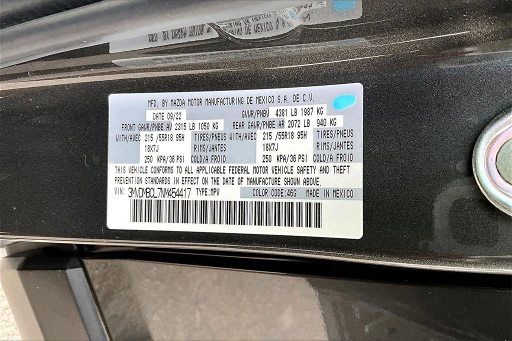 Certified 2022 MAZDA CX-30 AWD 2.5 S w/ Preferred Package image 17