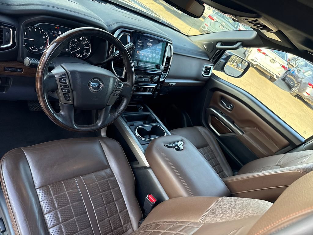 Certified 2021 Nissan Titan Platinum Reserve w/ Moonroof Package image 30