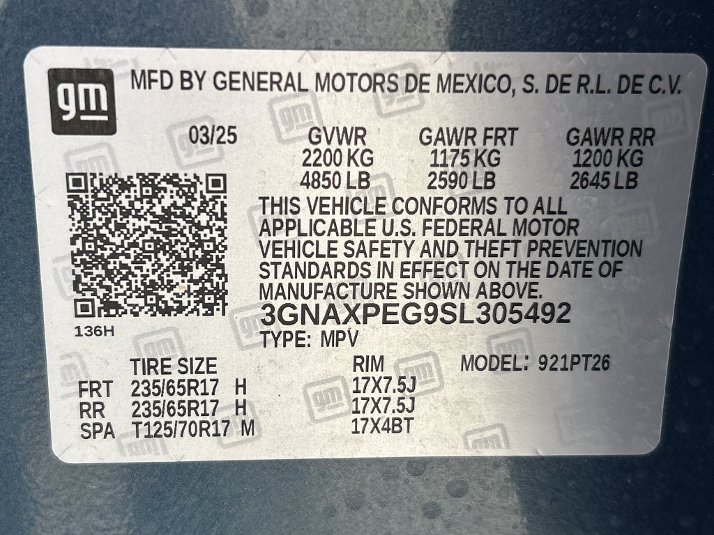 Used 2025 Chevrolet Equinox LT w/ Convenience Package II AWD/4WD image 33