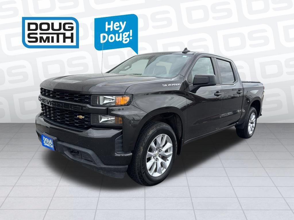 Used 2021 Chevrolet Silverado 1500 Custom AWD/4WD image 1