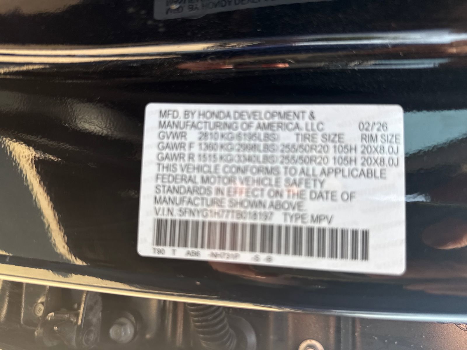 Used 2026 Honda Pilot Touring image 31