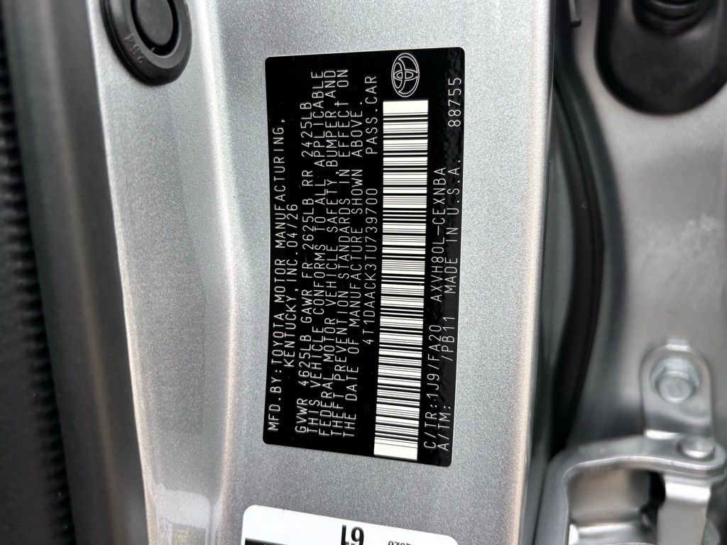 New 2026 Toyota Camry LE FWD image 27