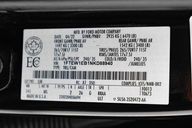 Used 2022 Ford F150 XLT image 52