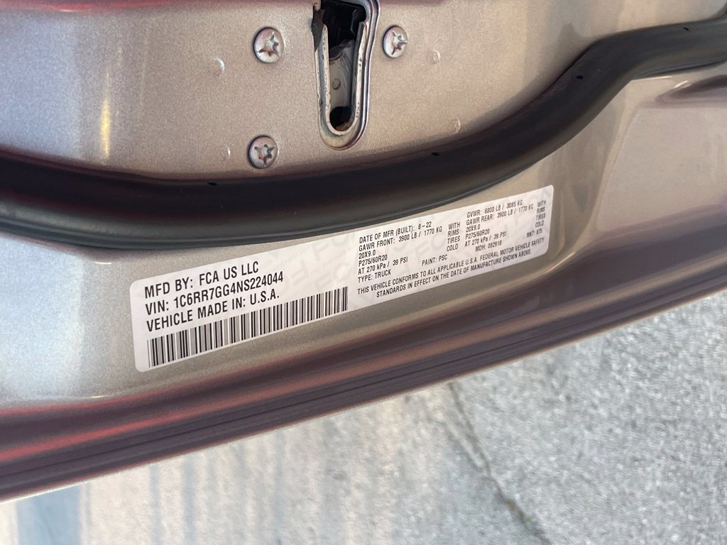 Used 2022 RAM 1500 Warlock w/ Electronics Group AWD/4WD image 32