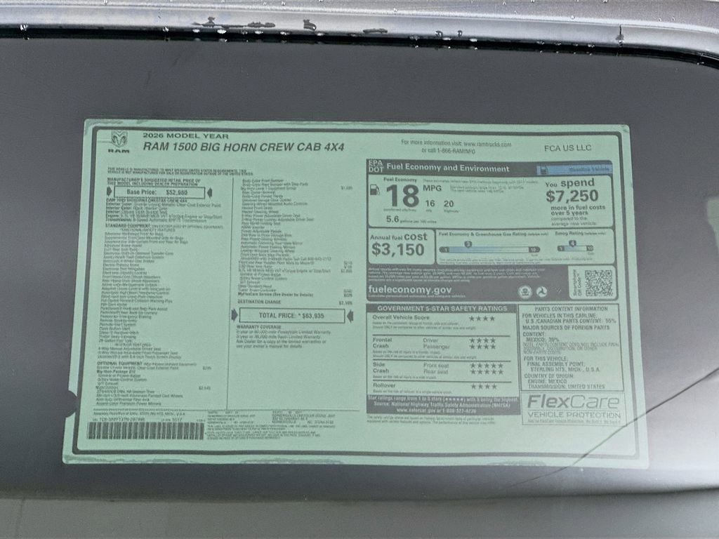 New 2026 RAM 1500 Big Horn image 21
