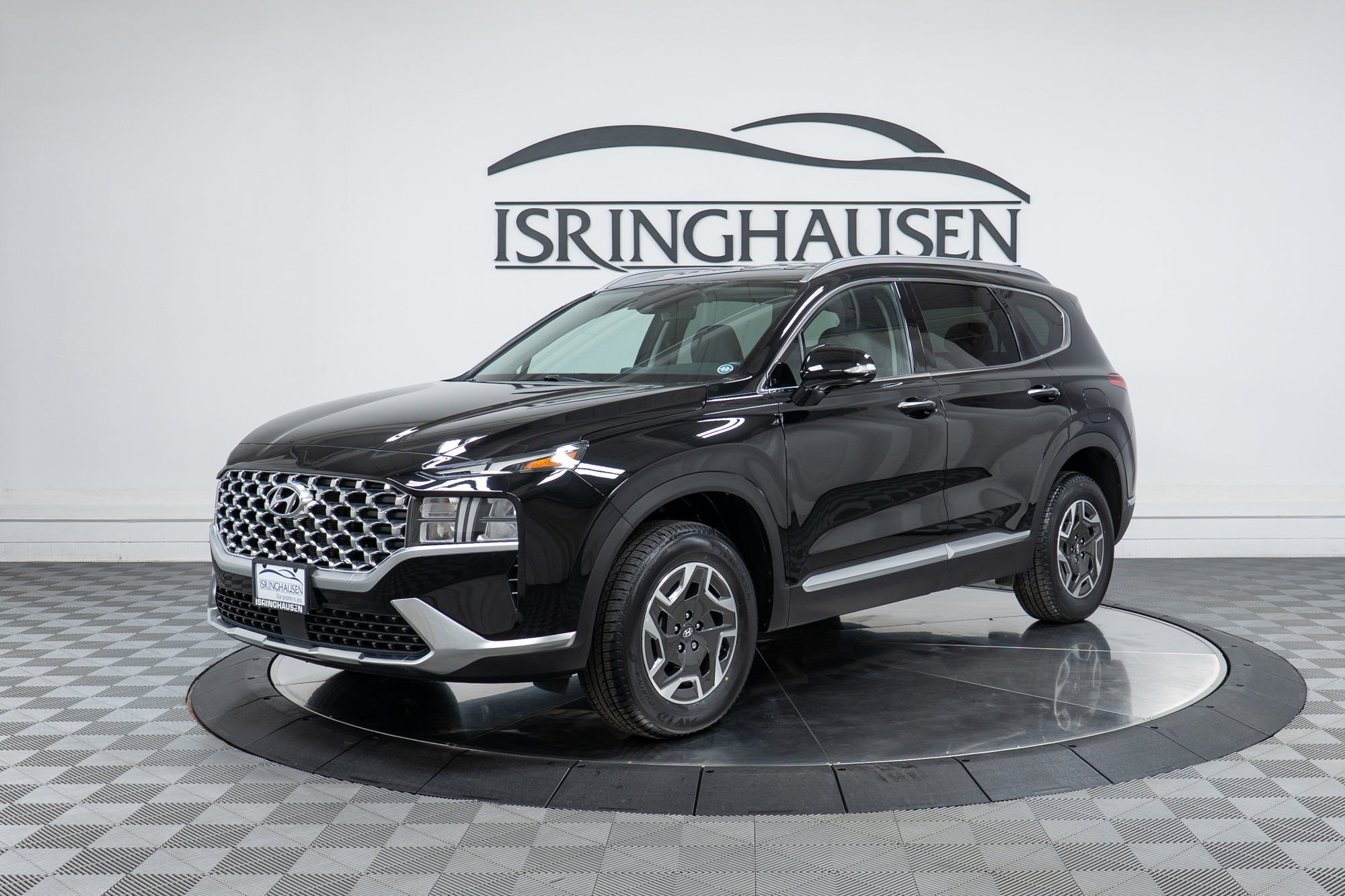 Used 2022 Hyundai Santa Fe Blue image 1