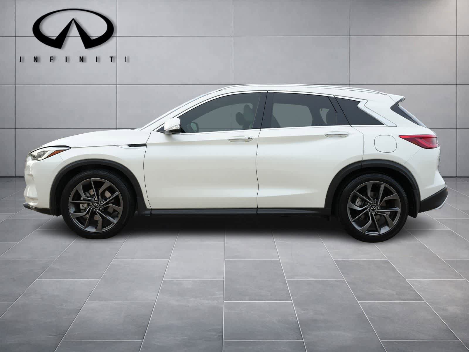 Used 2021 INFINITI QX50 Autograph w/ Premium White Leather Package FWD image 4