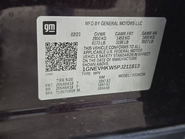 Used 2023 Chevrolet Traverse LT w/ LPO, Floor Liner Package image 40