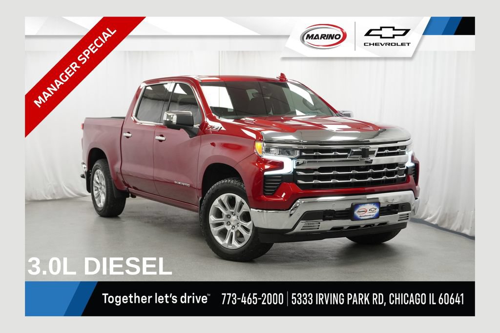 Used 2023 Chevrolet Silverado 1500 LTZ w/ Technology Package AWD/4WD image 1