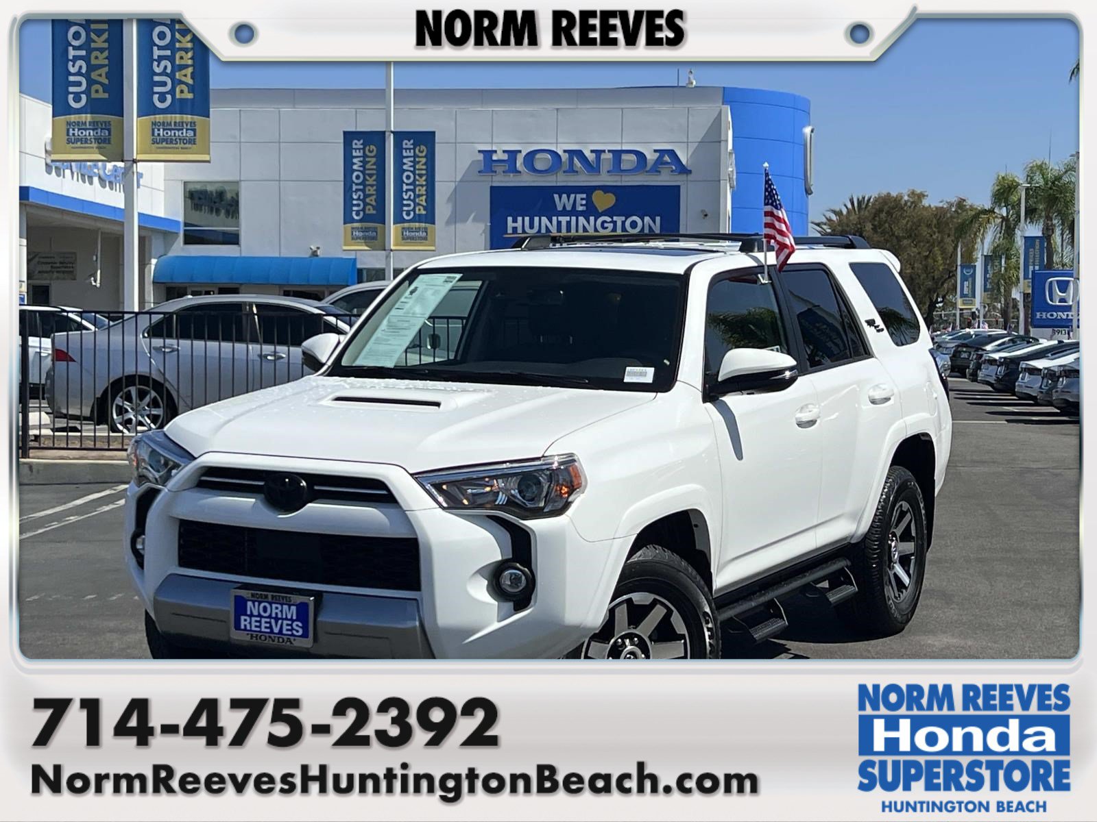 Used 2023 Toyota 4Runner TRD Off-Road Premium w/ Moonroof Package AWD/4WD image 1