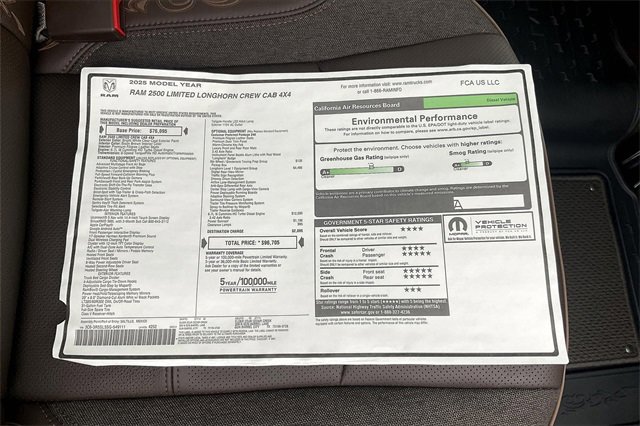 New 2025 RAM 2500 Limited image 21