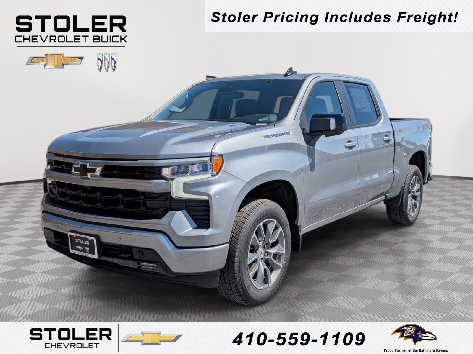 New 2026 Chevrolet Silverado 1500 RST w/ RST All Star Premium Package AWD/4WD image 1
