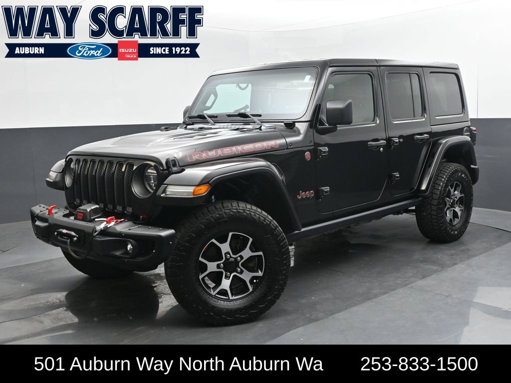 Used 2021 Jeep Wrangler Unlimited Rubicon AWD/4WD image 1
