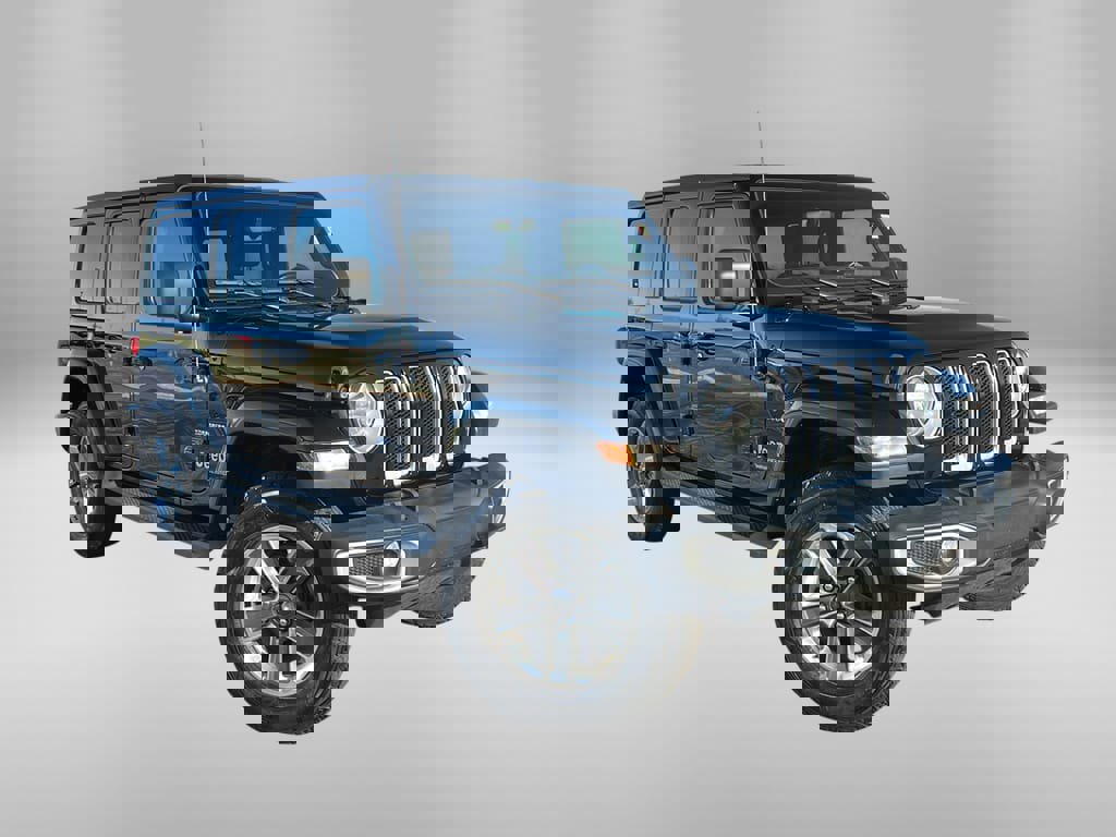 Used 2021 Jeep Wrangler Unlimited Sahara w/ Uconnect 4C Nav & Sound Group image 45