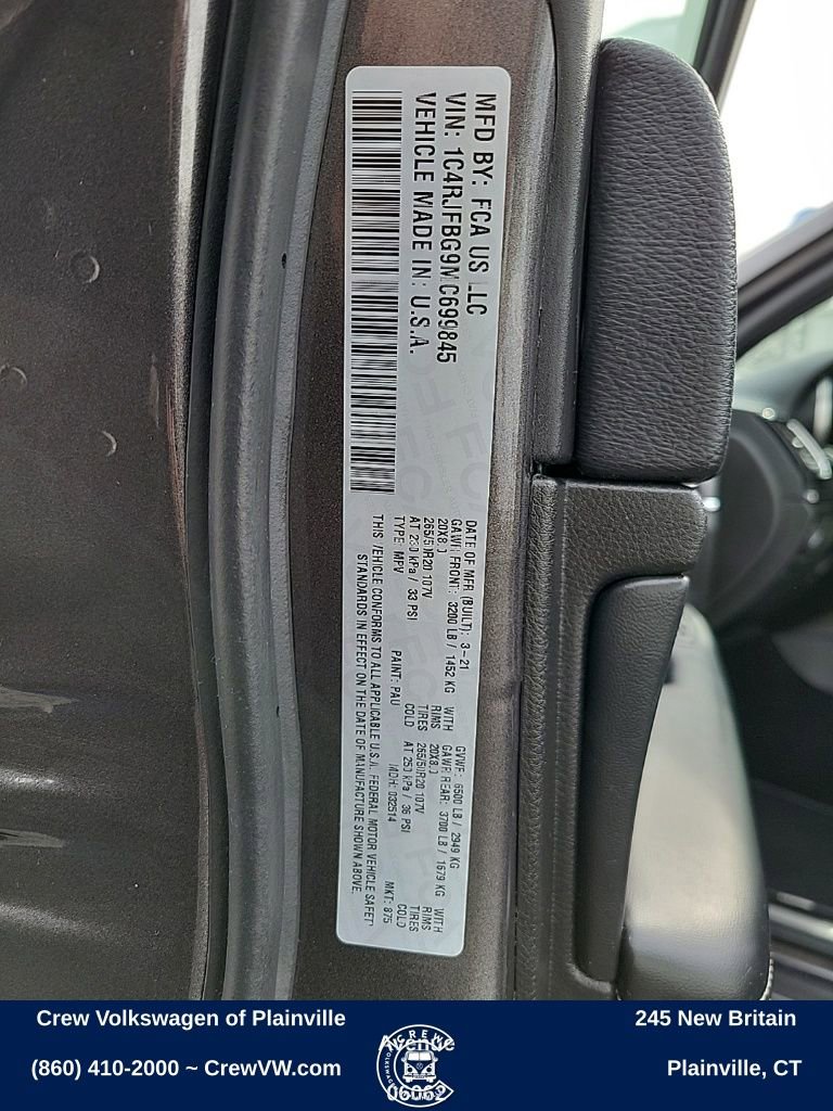 Used 2021 Jeep Grand Cherokee Limited w/ Quick Order Package 28K 80th image 35