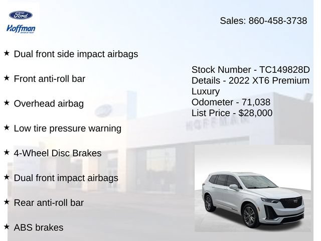 Used 2022 Cadillac XT6 Premium Luxury AWD/4WD image 25
