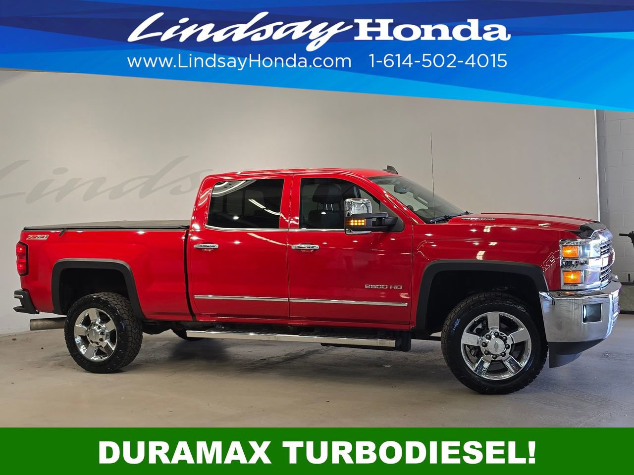 Used 2015 Chevrolet Silverado 2500 LTZ w/ Duramax Plus Package AWD/4WD image 3