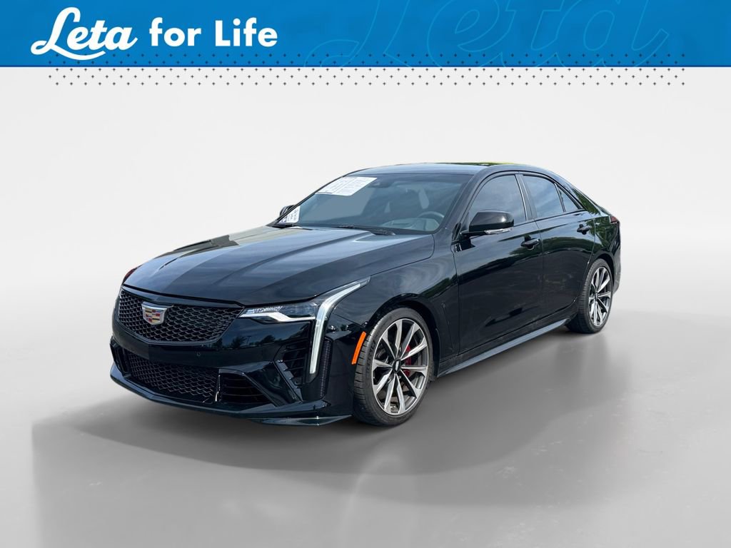 Used 2022 Cadillac CT4 V Blackwing w/ Driver Assist Package RWD image 1