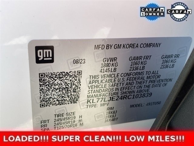 Certified 2024 Chevrolet Trax RS w/ Sunroof Package image 34