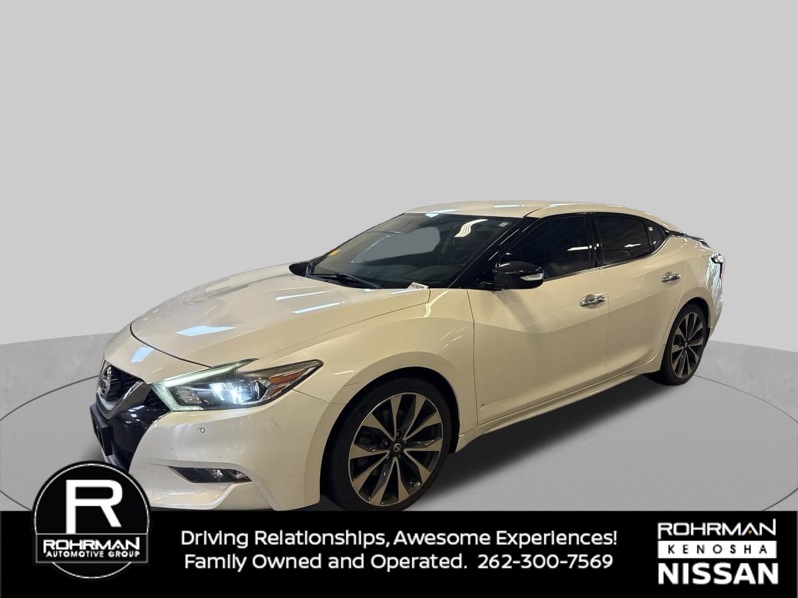 Used 2016 Nissan Maxima SR w/ Interior Lighting Package