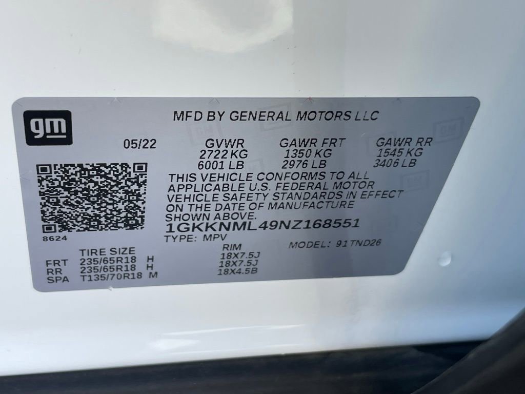 Used 2022 GMC Acadia SLT w/ Preferred Package image 35