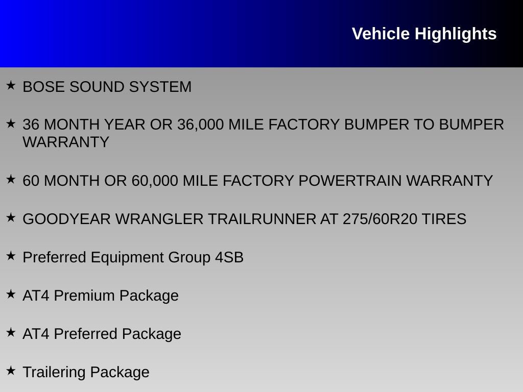 Used 2025 GMC Sierra 1500 AT4 w/ AT4 Premium Package AWD/4WD image 16
