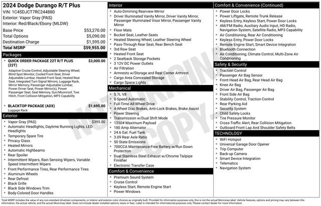 Used 2024 Dodge Durango R/T image 38