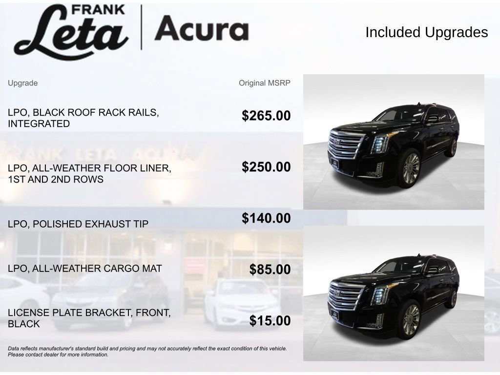 Used 2018 Cadillac Escalade Platinum RWD image 8