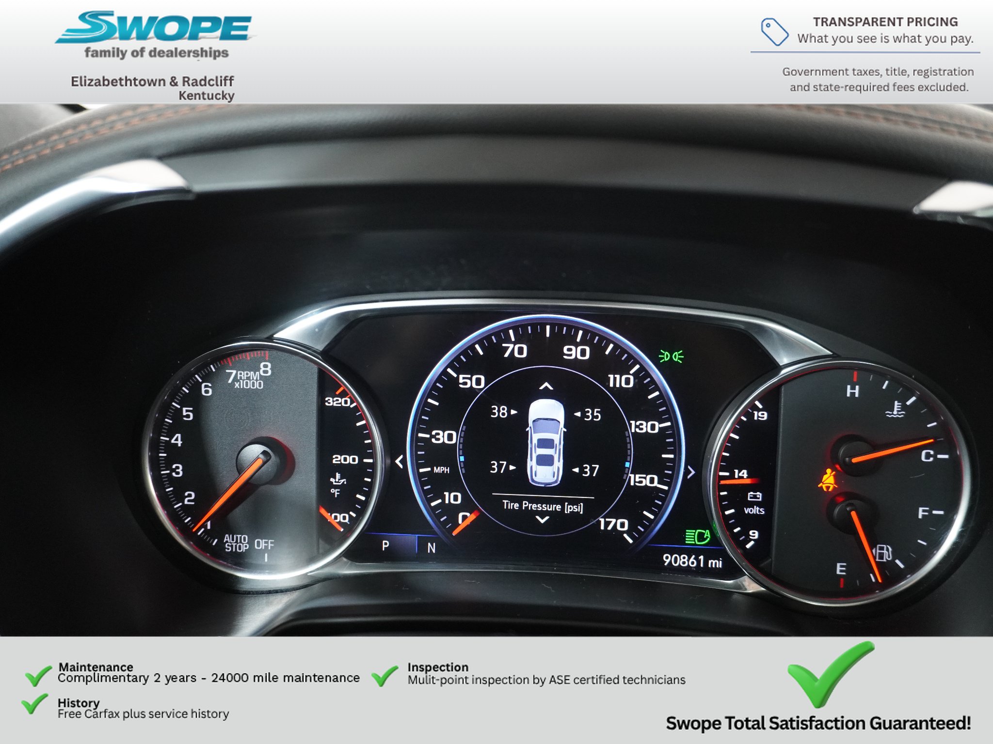 Used 2019 Chevrolet Blazer Premier w/ Sun and Wheels Package FWD image 17
