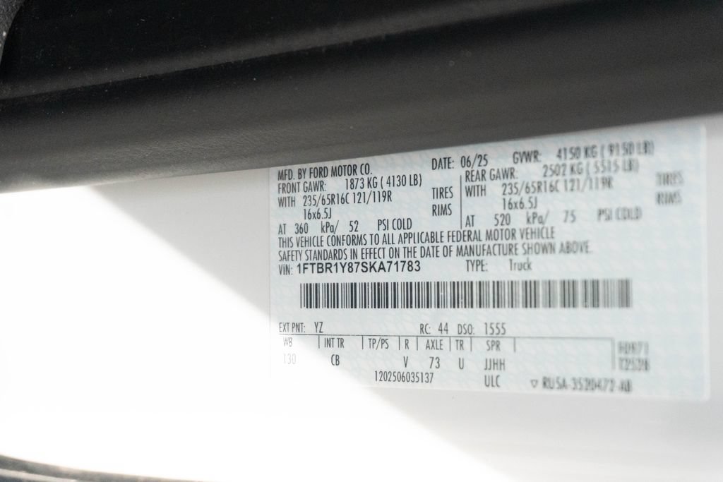 Used 2025 Ford Transit 250 Low Roof w/ Exterior Upgrade Package RWD image 32