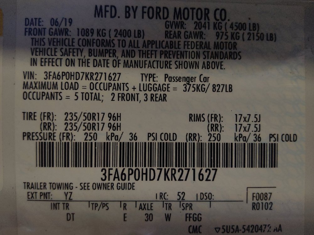 Used 2019 Ford Fusion SE FWD image 33