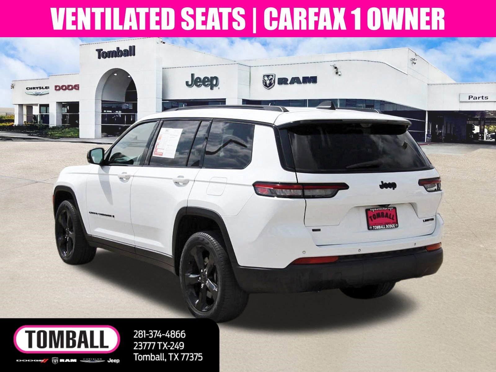 Used 2022 Jeep Grand Cherokee L Limited w/ Luxury Tech Group II image 5