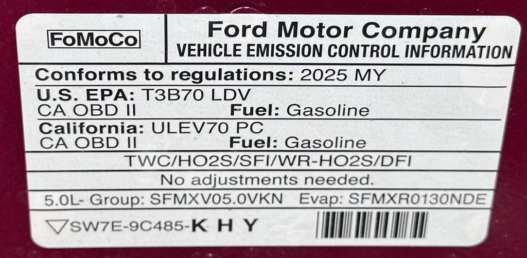 New 2025 Ford Mustang Dark Horse image 44