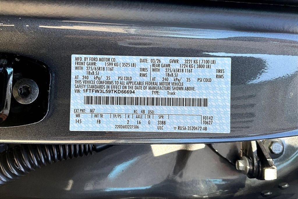 New 2026 Ford F150 XLT w/ Equipment Group 302A MID AWD/4WD image 12