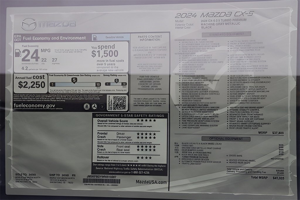 Used 2024 MAZDA CX-5 2.5 Turbo image 30