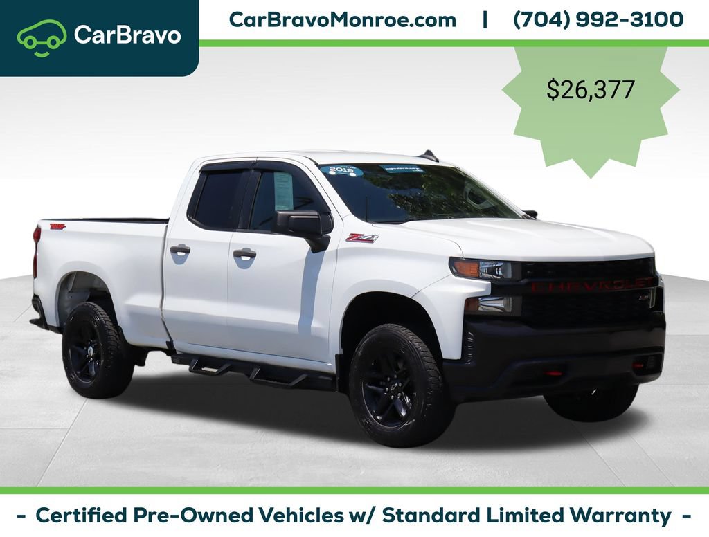 Certified 2019 Chevrolet Silverado 1500 Custom Trail Boss w/ Custom Convenience Package AWD/4WD image 9