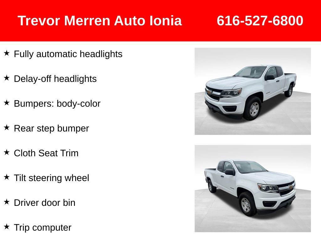 Used 2019 Chevrolet Colorado W/T RWD image 31