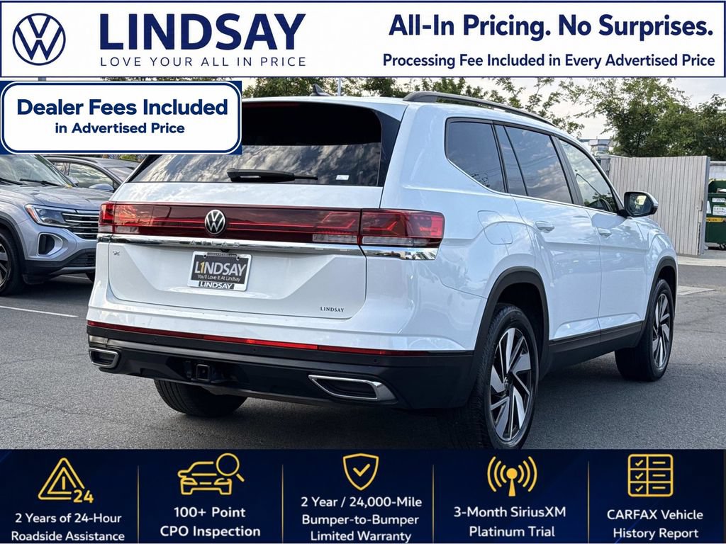 Used 2025 Volkswagen Atlas SE FWD image 3