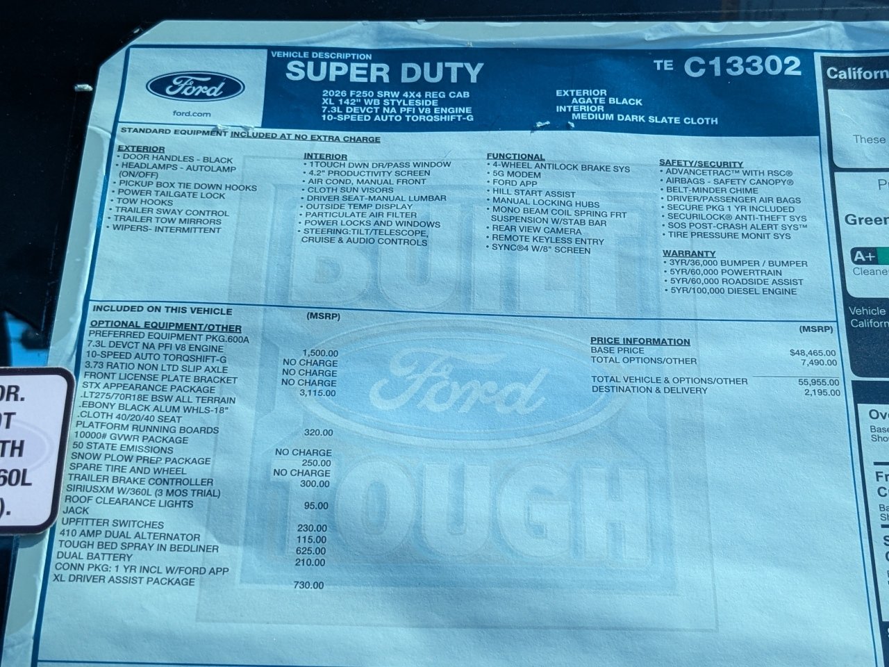 New 2026 Ford F250 XL w/ STX Appearance Package AWD/4WD image 31